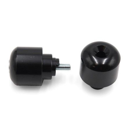 Juego contrapesos manillar V PARTS aluminio Honda negro - motoscamaralweb.com