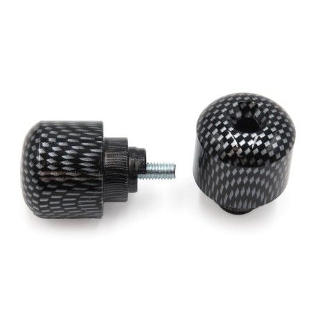 Juego contrapesos manillar V PARTS aluminio Honda carbono - motoscamaralweb.com