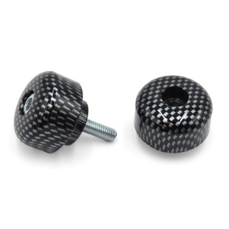 Juego contrapesos manillar V PARTS Yamaha R1 carbono - motoscamaralweb.com