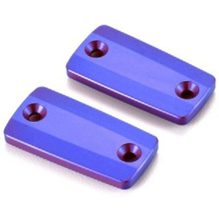 Tapa deposito bomba freno/embrague delantero azul Magura V PARTS- moto