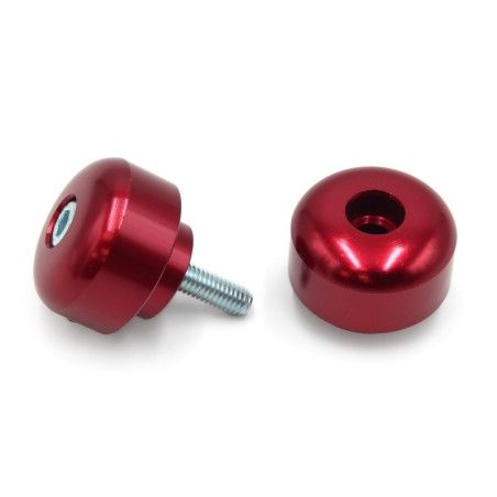 Juego contrapesos manillar V PARTS Yamaha R1 rojo - motoscamaralweb.com