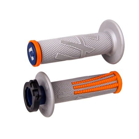 Puños ODI Emig Pro V2 Gris/Naranja- motoscamaralweb.com