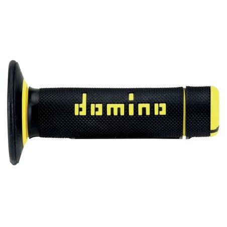 Puños off road DOMINO cross negro/amarillo A02041C4740 - motoscamaralweb.com