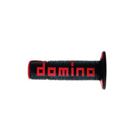 Puños Domino Off Road A360 negro/rojo A36041C4042A7-0 - motoscamaralweb.com