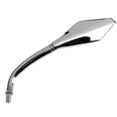 Retrovisor derecho universal V PARTS Tuning cromado - motoscamaralweb.com