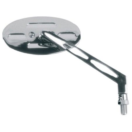 Retrovisor derecho universal V PARTS Custom ovalado - motoscamaralweb.com