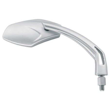 Retrovisor derecho universal V PARTS gris mate M10 x 1.25 - motoscamaralweb.com
