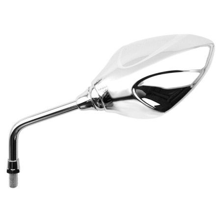 Retrovisor ambos lados universal V PARTS M10 cromado - motoscamaralweb.com