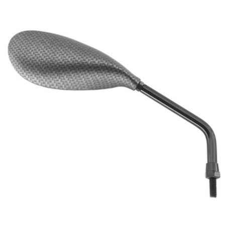 Retrovisor derecho universal V PARTS Ovoide M8 carbon look M1 - motoscamaralweb.com