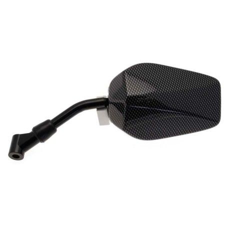 Retrovisor ambos lados universal V PARTS carbon look brillo - motoscamaralweb.com