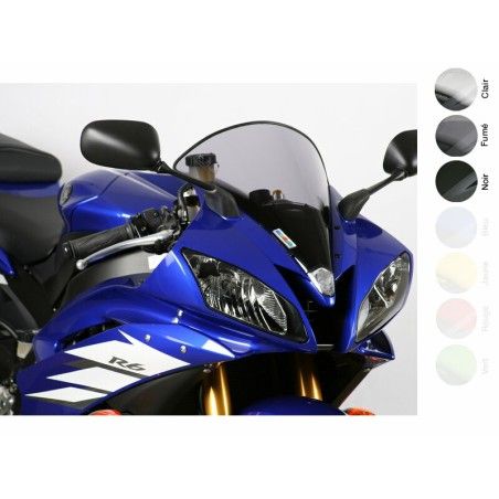 Pantalla MRA. negro. original Yamaha YZF R6 2006- - motoscamaralweb.com