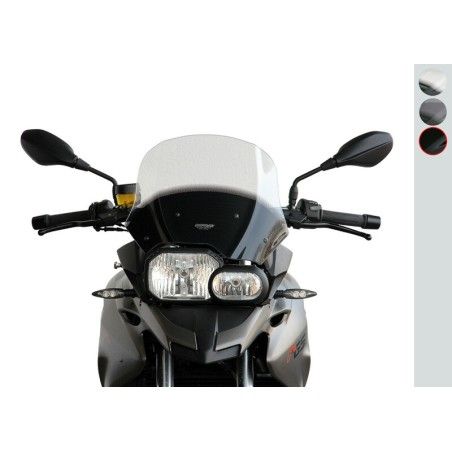 Pantalla MRA Touring. negro. F700GS 13-14 +145 mm - motoscamaralweb.com