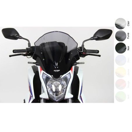 Pantalla MRA Racing CB650 F 14-15. ahumado - motoscamaralweb.com