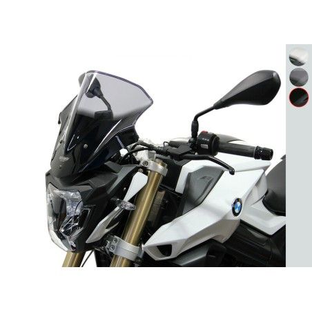 Pantalla MRA Racing. BMW F800R 15. negro - motoscamaralweb.com