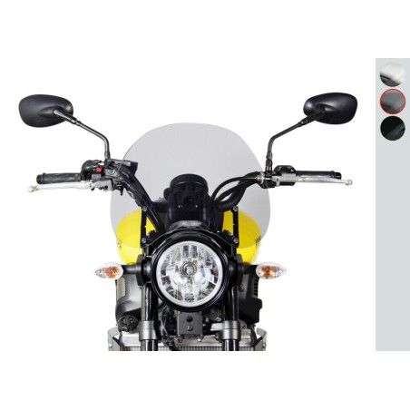 Pantalla MRA Touring Yamaha XSR 700. ahumado - motoscamaralweb.com