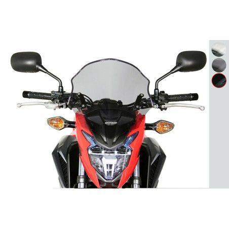 Pantalla MRA Sport Honda CB 500 F. negro - motoscamaralweb.com
