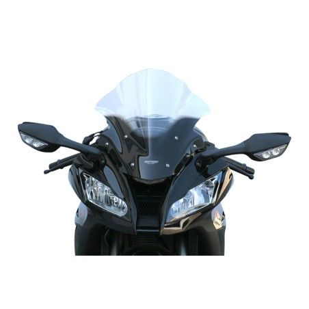 Pantalla MRA Racing transparente. Kawasaki ZX10R 11 - motoscamaralweb.com