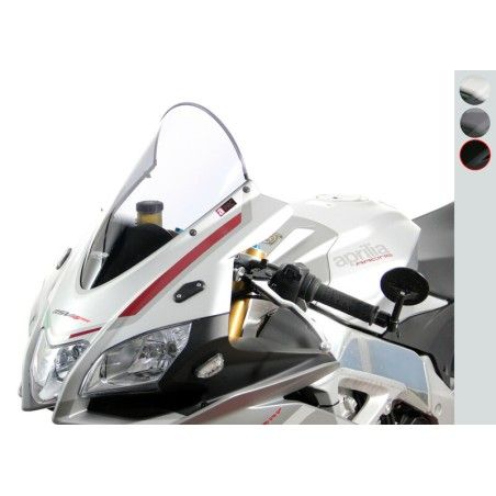 Pantalla MRA Racing. aprilia RSV4 RR-RF. negro - motoscamaralweb.com
