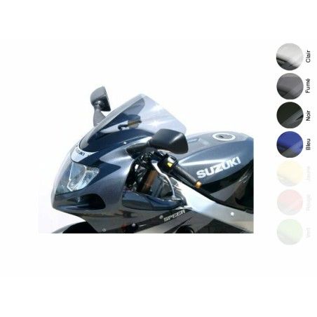 Pantalla MRA Racing transparente. Suzuki GSX-R 600 01-03/1000 -02 GSX-R 750 00-03 - motoscamaralweb.com