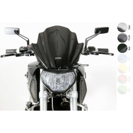 Pantalla MRA Racing MT-09 negro. 14- - motoscamaralweb.com