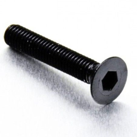 Tornillo de Aluminio Pro-bolt avellanado M6 x (1.00mm) x 35mm negro LCS635BK - motoscamaralweb.com