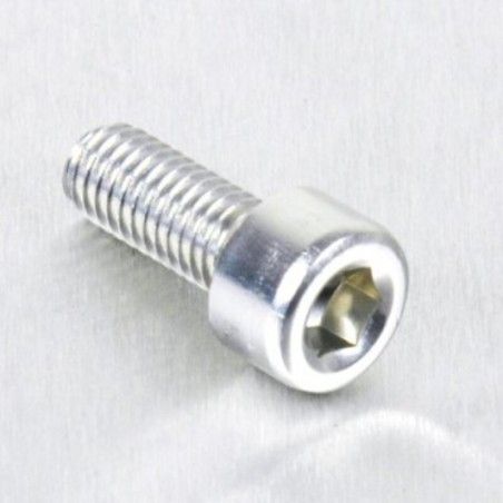 Tornillo de Aluminio Pro-bolt cabeza cilíndrica M5 x (0.8mm) x 12mm plata LPB512S - motoscamaralweb.com
