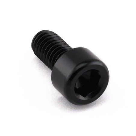 Tornillo de Aluminio Pro-bolt cabeza cilíndrica M6 x (1.0mm) x 12mm negro LPB508BK - motoscamaralweb.com