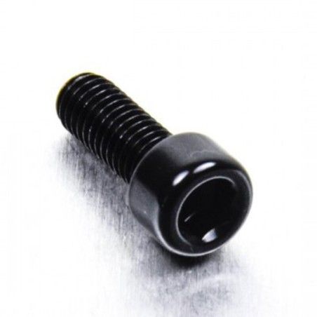 Tornillo de Aluminio Pro-bolt cabeza cilíndrica M6 x (1.00mm) x 16mm negro LPB616BK - motoscamaralweb.com