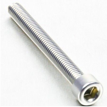 Tornillo de Aluminio Pro-bolt cabeza cilíndrica M6 x (1.00mm) x 55mm plata LPB655S - motoscamaralweb.com