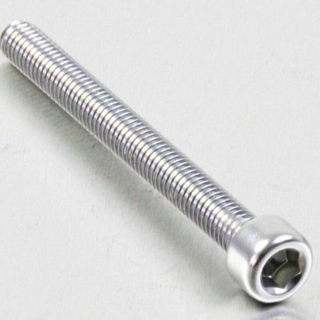 Tornillo de Aluminio Pro-bolt cabeza cilíndrica M6 x (1.00mm) x 60mm plata LPB660S - motoscamaralweb.com