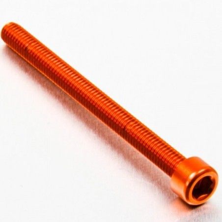 Tornillo de Aluminio Pro-bolt cabeza cilíndrica M6 x (1.00mm) x 70mm naranja LPB670R - motoscamaralweb.com