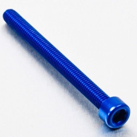Tornillo de Aluminio Pro-bolt cabeza cilíndrica M6 x (1.00mm) x 80mm azul LPB680B - motoscamaralweb.com