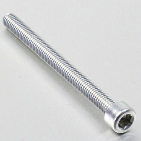 Tornillo de Aluminio Pro-bolt cabeza cilíndrica M6 x (1.00mm) x 80mm plata LPB680S - motoscamaralweb.com