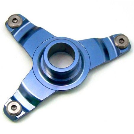 Soporte protector disco delantero ART Yamaha azul - motoscamaralweb.com