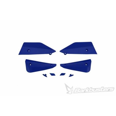 Kit de deflectores y conectores Barkbusters SABRE Color azul - motoscamaralweb.com