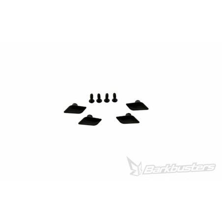 Kit de conexión de deflectores Barkbusters Color negro - motoscamaralweb.com