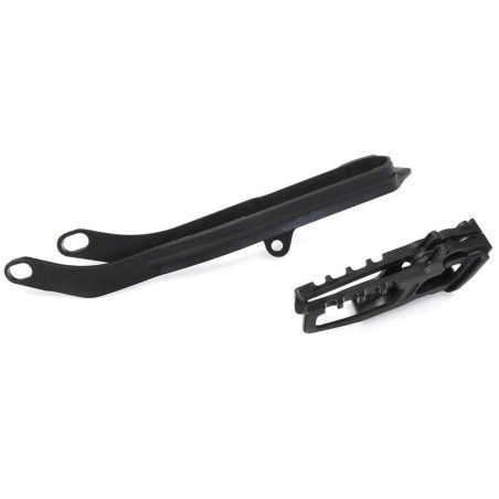 Guiacadenas + patin Polisport negro Honda 90593 - motoscamaralweb.com