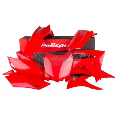 Kit plástica POLISPORT Honda rojo - motoscamaralweb.com