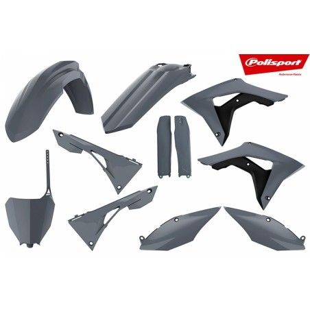 Kit de plástica Polisport CRF250/450R 17-18 Gris Nardo Grey - motoscamaralweb.com
