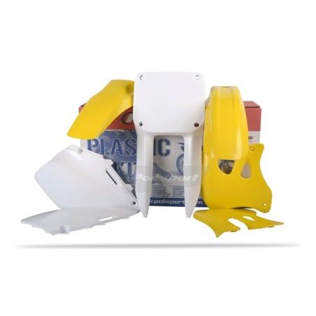 Kit plástica POLISPORT Suzuki color original - motoscamaralweb.com
