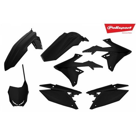 Kit plástica Polisport Suzuki negro 90765 - motoscamaralweb.com