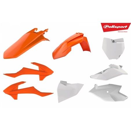 Kit plástica Polisport KTM color original 90760 - motoscamaralweb.com