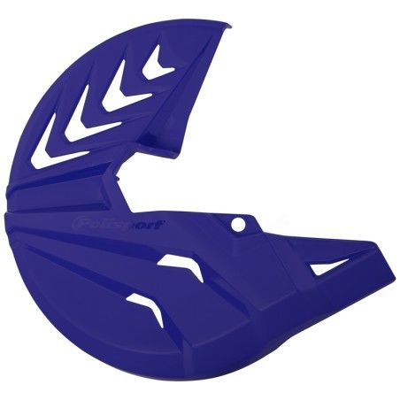 Protector de disco y puntera de Horquilla POLISPORT azul - motoscamaralweb.com