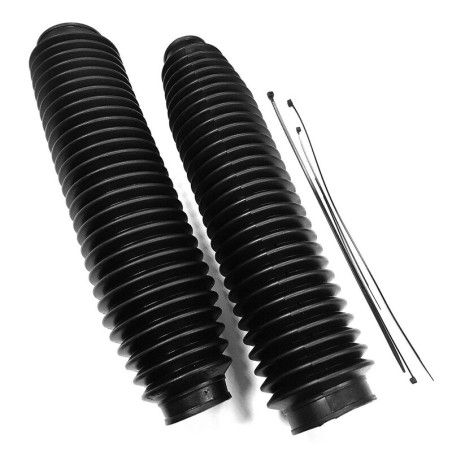 Fuelles de horquilla Polisport 350mm Øsup 41mm Øinf 58mm negro 8365000004 - motoscamaralweb.com