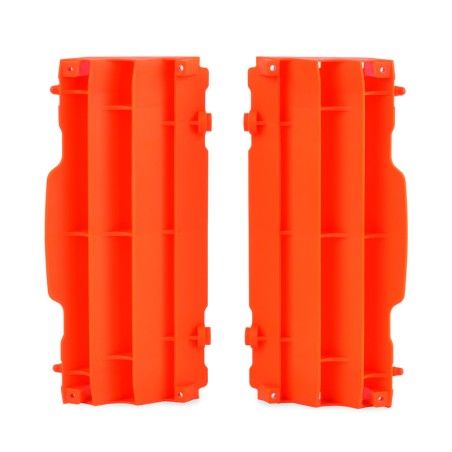 Aletines de radiador POLISPORT naranja - motoscamaralweb.com