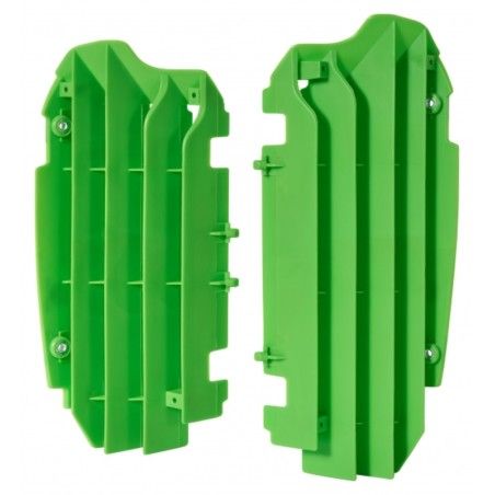 Aletines de radiador POLISPORT verde - motoscamaralweb.com