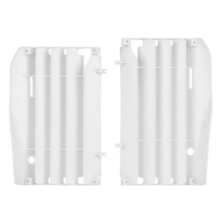 Aletines de radiador POLISPORT Honda Blanco 8456300001 - motoscamaralweb.com