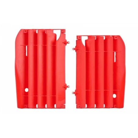 Aletines de radiador POLISPORT Honda rojo 8459900002 - motoscamaralweb.com