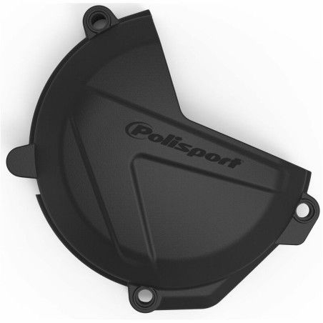 Protector tapa de embrague Polisport KTM Husqvarna negro 8460400001 - motoscamaralweb.com