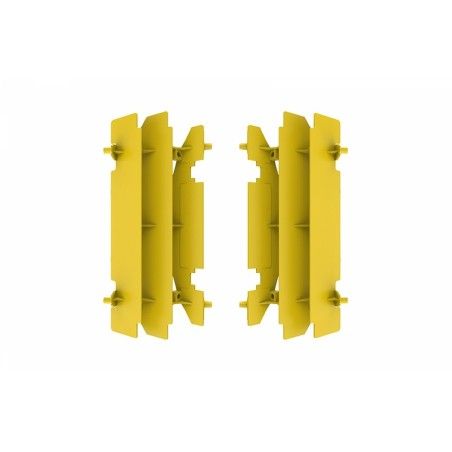 Aletines de radiador Polisport SUZUKI Amarillo - motoscamaralweb.com